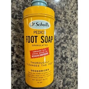 Vintage PEDICO Dr Scholl's Foot Soap - 90% Full